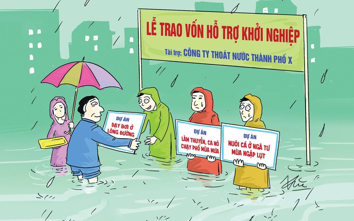 Luẩn quẩn cuộc đua nâng cốt nền chống ngập - Ảnh 2.