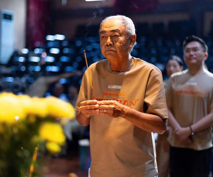 NSND Việt Anh vào vai Trần Thủ Độ trong kịch lịch sử mới của Nhà hát kịch Idecaf - Ảnh 1.