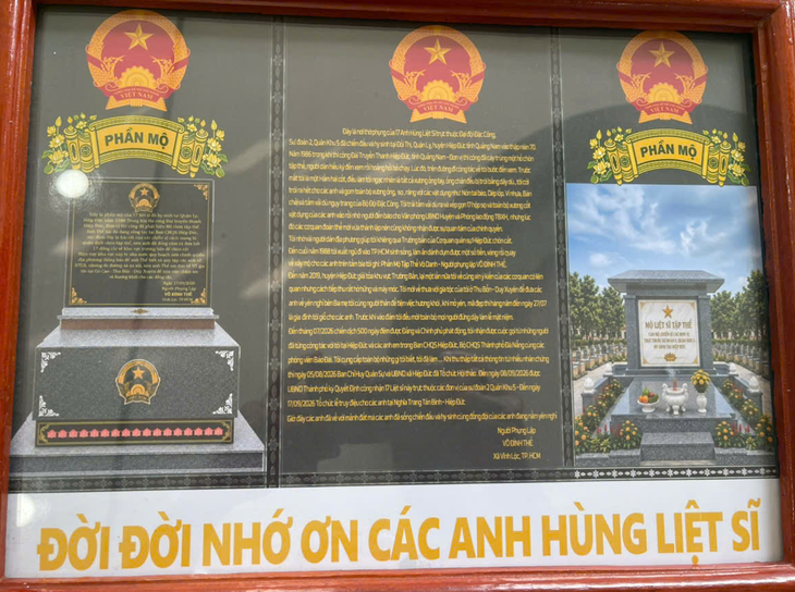 17 liệt sĩ trong mộ tập thể ở Đà Nẵng đã yên giấc ngàn thu, tất cả lãnh đạo xã đứng ra cúng tiễn đưa - Ảnh 4.