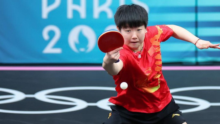 Tay vợt bóng bàn số 2 Trung Quốc thua sốc cô gái Thái Lan - Ảnh 2.