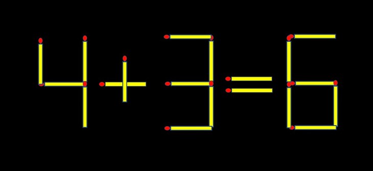 Thử tài IQ: Di chuyển một que diêm để 6+27=8 thành phép tính đúng - Ảnh 4.