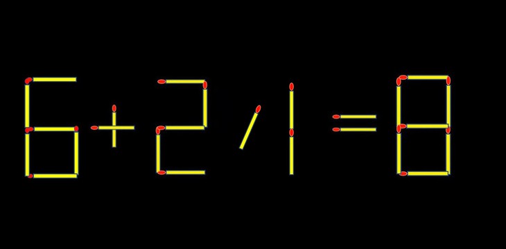 Thử tài IQ: Di chuyển một que diêm để 6+27=8 thành phép tính đúng - Ảnh 2.