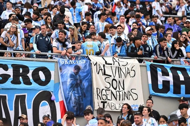 Chùm ảnh: Vũ điệu cuối cùng của Messi ở tuyển Argentina - Ảnh 5.