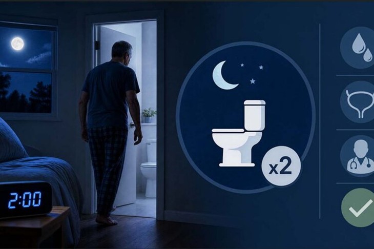 Vì sao càng lớn tuổi càng hay tiểu đêm? - Ảnh 1.