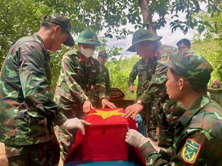 Người đồng đội nhớ nơi chôn cất, hơn 50 năm sau tìm thấy hài cốt liệt sĩ - Ảnh 1.