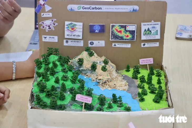 Tuổi Trẻ Startup Award: Số hóa rừng phân mảnh bằng AI, drone và LiDAR giảm chi phí đo carbon - Ảnh 2.