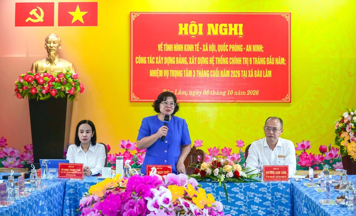 Phó bí thư Văn Thị Bạch Tuyết: Đẩy nhanh đầu tư công, sớm đưa công trình vào sử dụng - Ảnh 1.