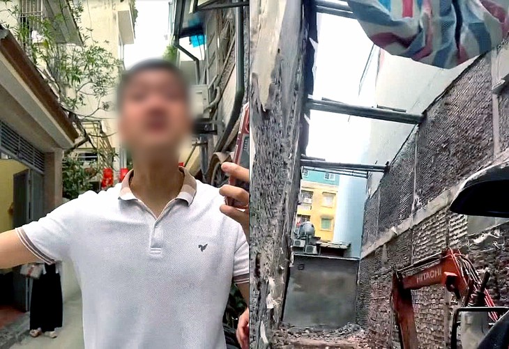 Người bị tố 'quỵt' tiền phá dỡ nhà: Đã chuyển 20 triệu, đề nghị công an xác minh video - Ảnh 1.