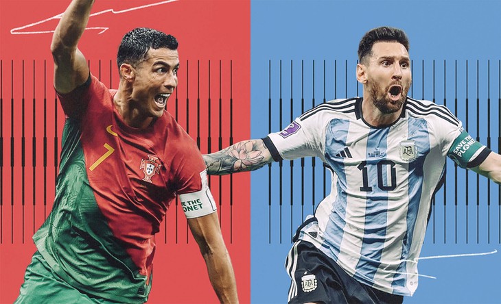 Tình cảnh trái ngược đoạn cuối sự nghiệp Ronaldo và Messi - Ảnh 1.