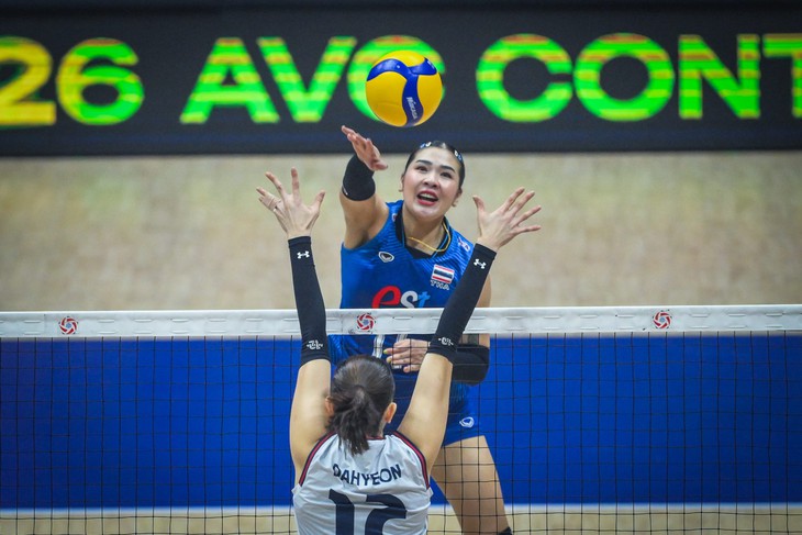 Nhiều ngôi sao Thái Lan đổ bộ giải bóng chuyền nữ Việt Nam - Ảnh 1.