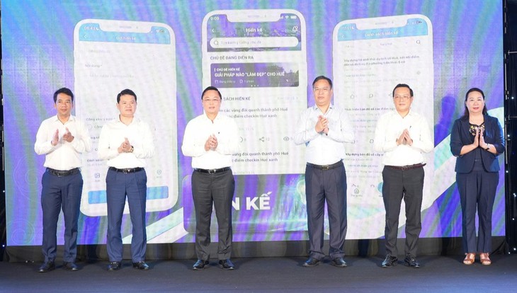 Huế ra mắt nền tảng số để lắng nghe hiến kế từ người dân, doanh nghiệp - Ảnh 1.