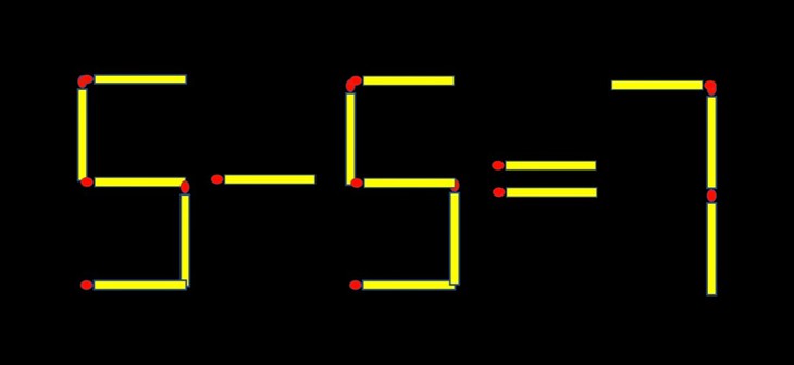Thử tài IQ: Di chuyển một que diêm để 3-17=9 thành phép tính đúng - Ảnh 4.