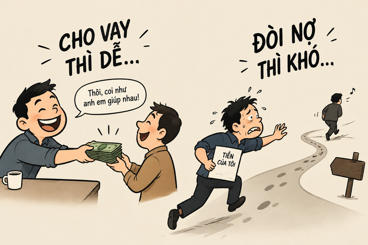 Khổ như chủ nợ, tiền đi thì có cánh, tiền về thì ‘tùy duyên’ - Ảnh 1.