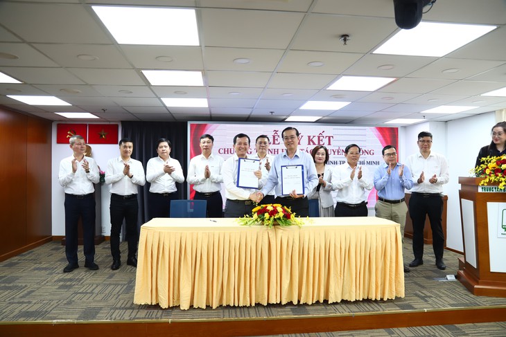 Cơ quan Báo và Phát thanh, Truyền hình TP.HCM ký kết hợp tác truyền thông với Công ty Xổ số điện toán Việt Nam - Ảnh 3.