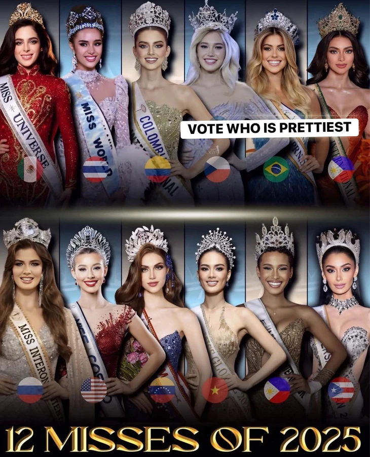 Tân Miss Global Nguyễn Đình Như Vân vào top bình chọn hoa hậu đẹp nhất 2025 - Ảnh 1. hoa hậu - Ảnh 1.