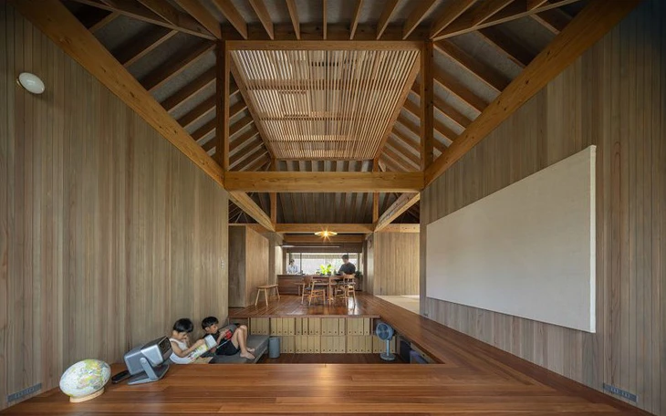 Ngôi nhà tiết kiệm năng lượng xây dựng từ vật liệu tái chế - Ảnh 7.