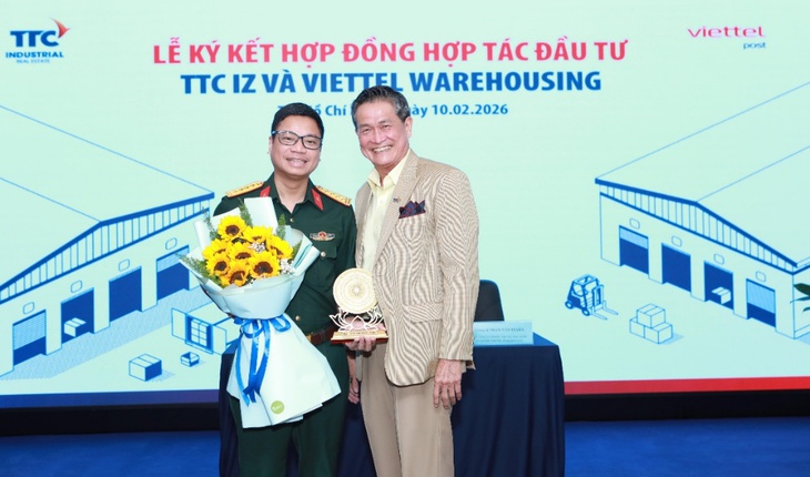 TTC IZ ký kết hợp đồng hợp tác đầu tư với Viettel Warehousing - Ảnh 5.