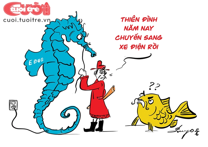 Ông Táo... điện chầu Trời - Ảnh 1.