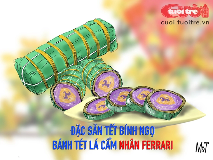 bánh tét - Ảnh 1.