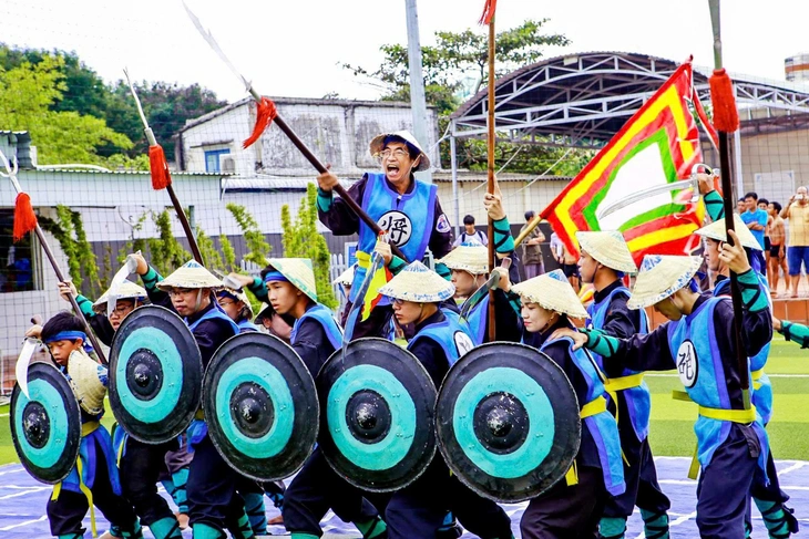 Cờ người võ thuật biểu diễn ở đâu trong Tết Nguyên đán 2026? - Ảnh 2.