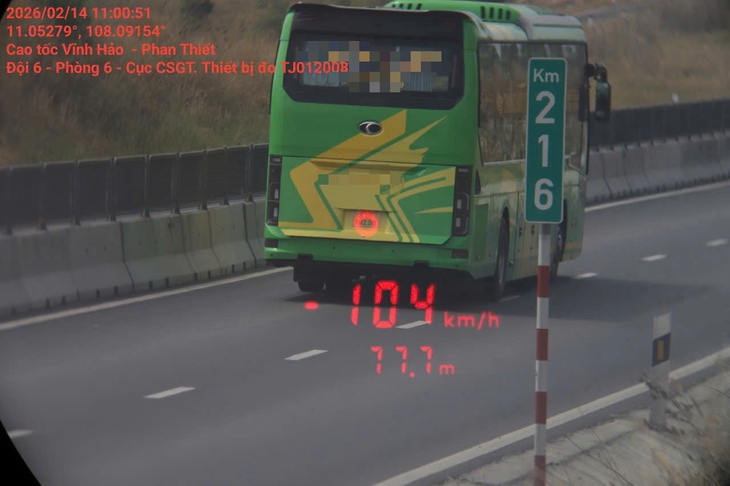 vi phạm tốc độ - Ảnh 2.