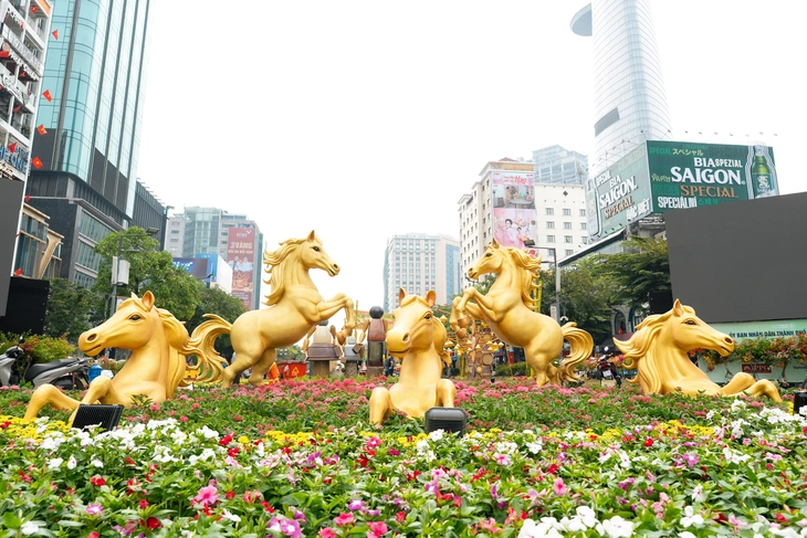 đường hoa Nguyễn Huệ - Ảnh 7.