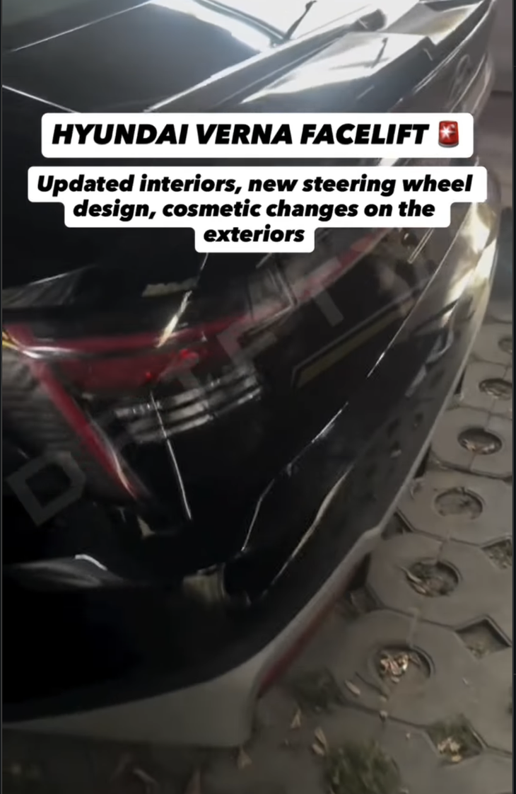 Hyundai Accent 2026 tiếp tục lộ diện trên đường: Cụm đèn mới, có thể nâng cấp màn hình kép cỡ lớn bên trong- Ảnh 3. Hyundai Accent - Ảnh 3.