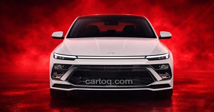 Hyundai Accent 2026 tiếp tục lộ diện trên đường: Cụm đèn mới, có thể nâng cấp màn hình kép cỡ lớn bên trong- Ảnh 2. Hyundai Accent - Ảnh 2.