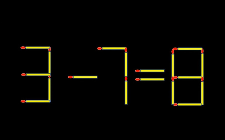 Thử tài IQ: Di chuyển một que diêm để 7-8=1 thành phép tính đúng - Ảnh 8.