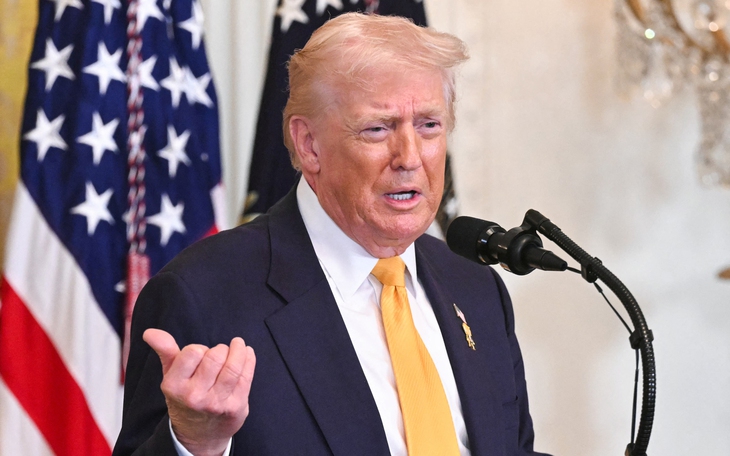 Những ý chính trong bài phát biểu 50 phút của ông Trump tại Hội đồng Hòa bình - Ảnh 3.