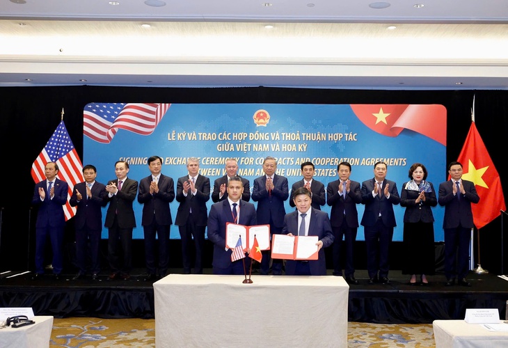 Vietjet trao loạt văn kiện trị giá 6,3 tỉ đô la Mỹ - Ảnh 1.