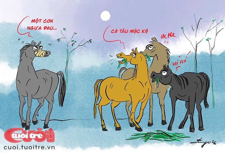 Một con ngựa đau cả tàu... hẹ hẹ - Ảnh 1.