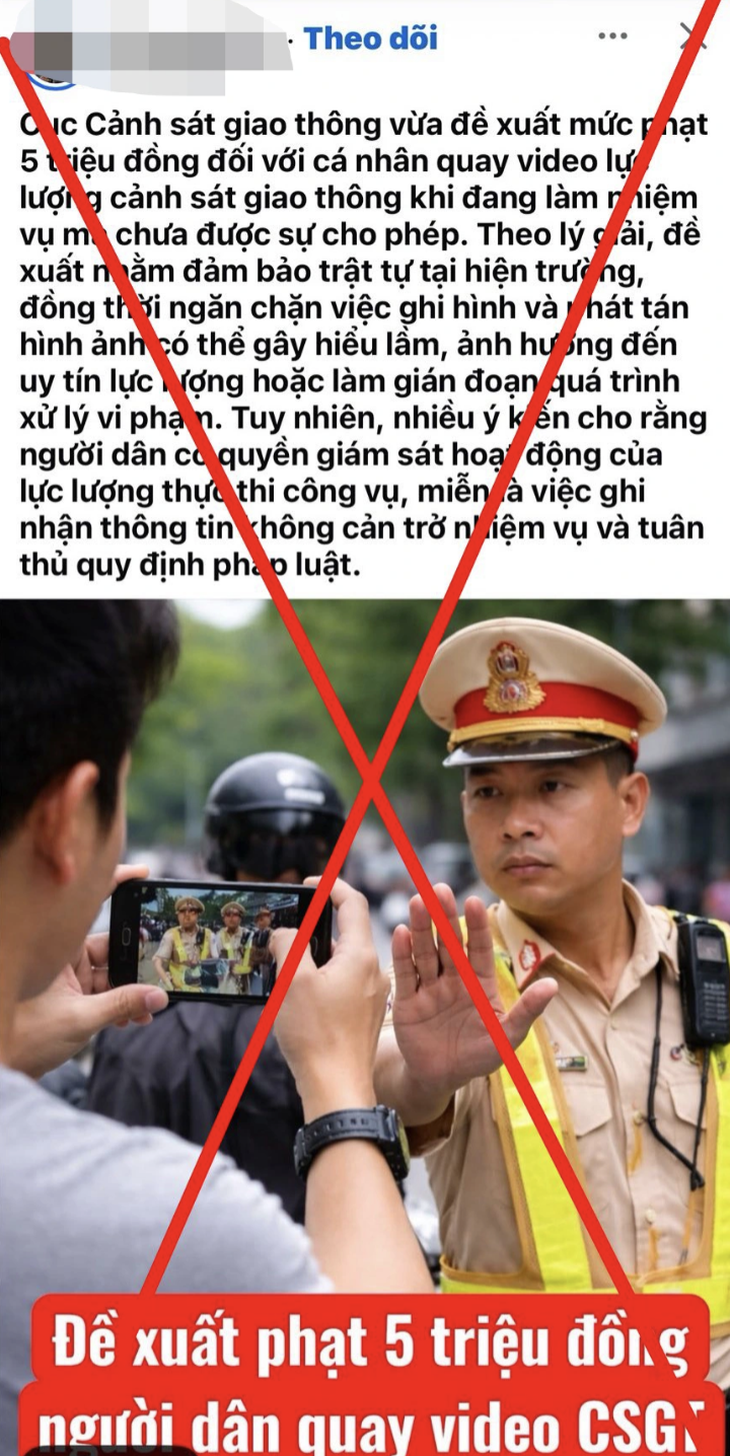 cảnh sát giao thông - Ảnh 1.