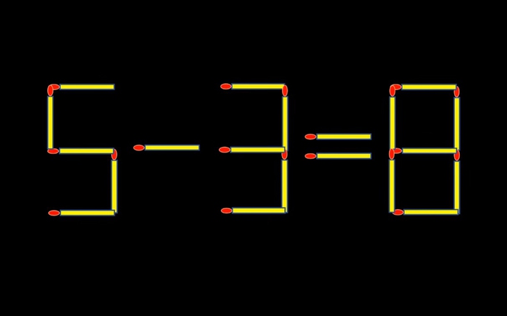 Thử tài IQ: Di chuyển một que diêm để 5-9=4 thành phép tính đúng - Ảnh 7.