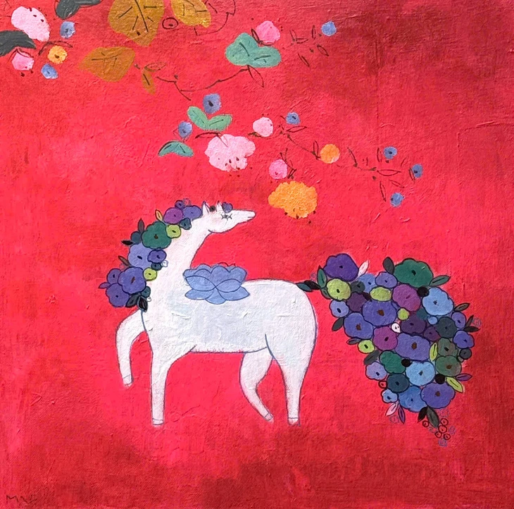 Ngựa xuân - Ảnh 2.