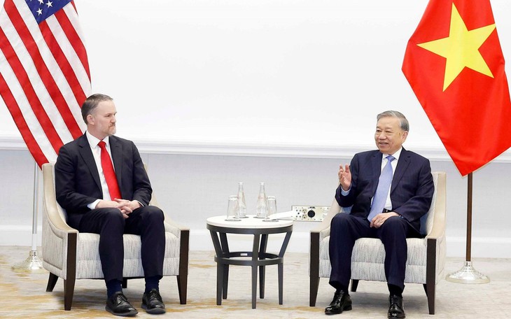 Đại tướng Phan Văn Giang tiếp Thứ trưởng thứ nhất Bộ Chiến tranh Mỹ - Ảnh 3.