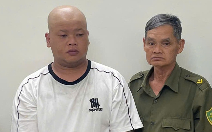 Công an TP.HCM bắt 3 người giật đồ tại vòng xoay Trần Não – Lương Định Của - Ảnh 1.