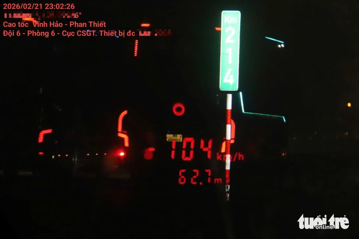 vi phạm tốc độ - Ảnh 3.