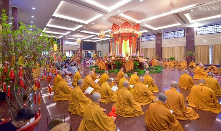 Đức Pháp chủ Thích Trí Quảng quang lâm khai đàn Pháp hội Dược Sư tại Việt Nam Quốc Tự - Ảnh 3. Pháp hội Dược Sư - Ảnh 3.