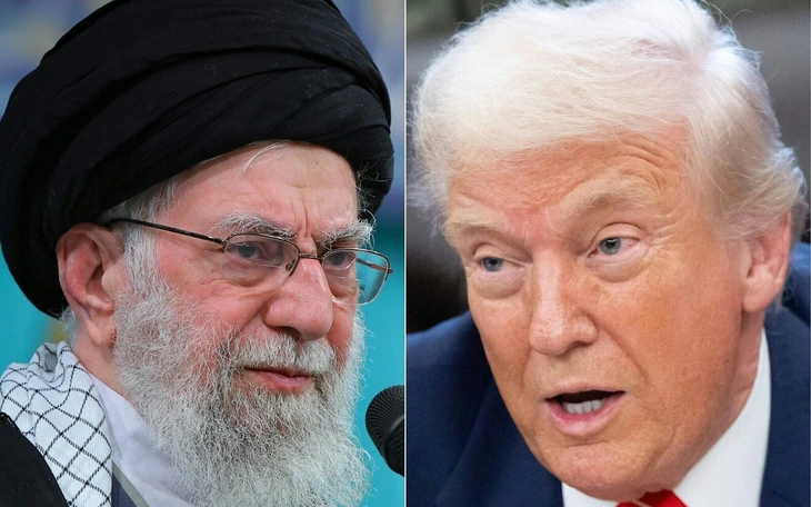 Báo Mỹ: Ông Trump định lật đổ lãnh tụ tối cao Iran Ali Khamenei - Ảnh 1.