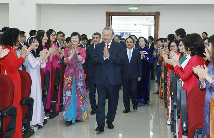 Tổng Bí thư Tô Lâm: Tiếng nói của nhân dân cũng phải được lắng nghe, phản ánh trung thực, kịp thời - Ảnh 3.