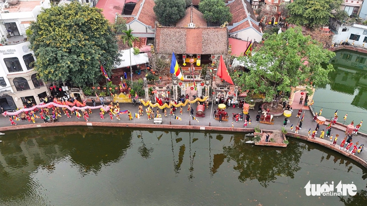 hội làng Triều Khúc - Ảnh 3.