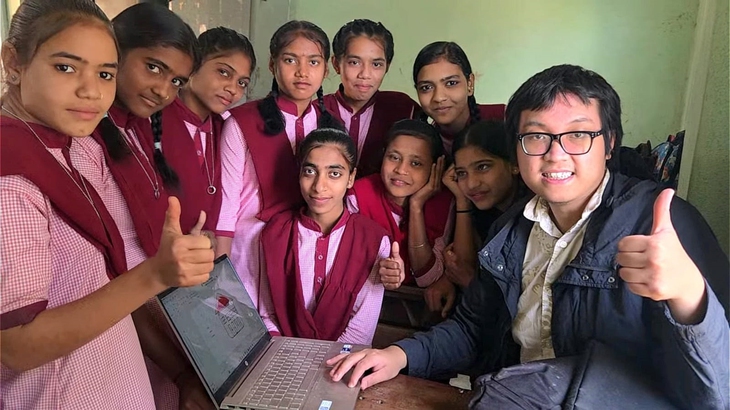 Dạy tin học ở làng quê Ấn Độ - Ảnh 1. ấn độ - Ảnh 1.