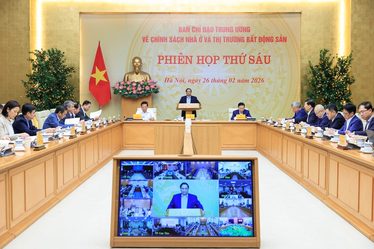 Thủ tướng: Xây dựng chính sách phát triển nhà cho người thu nhập trung bình, trên 20 triệu/tháng - Ảnh 1.