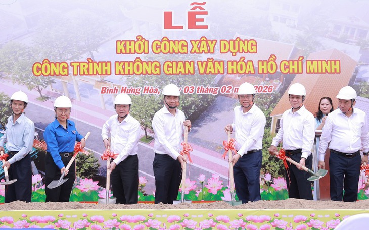 Phường Bình Hưng Hòa khánh thành Không gian văn hóa Hồ Chí Minh - Ảnh 7.