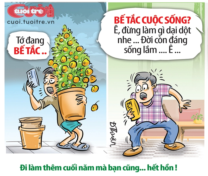 Cuối năm thằng bạn tôi lại... bế tắc - Ảnh 1.