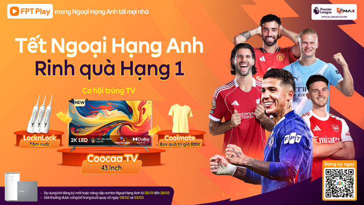 FPT mang Ngoại hạng Anh tới mọi nhà với gói cước linh hoạt - Ảnh 2.