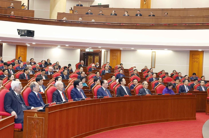 Tổng Bí thư Tô Lâm: Kiên trì thực hiện phát triển toàn diện, 'không để ai bị bỏ lại phía sau' - Ảnh 4.