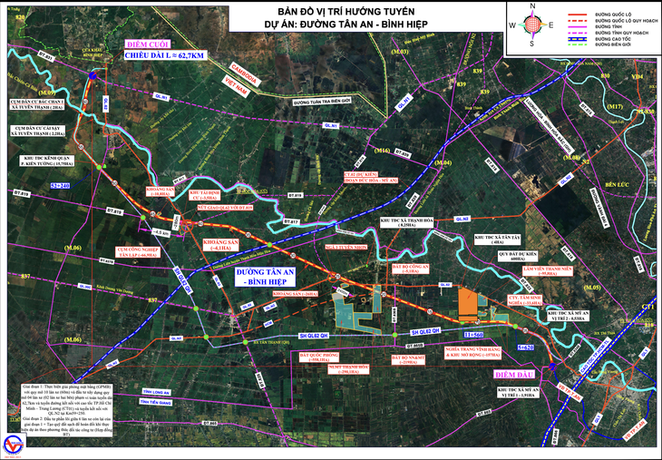 Tây Ninh thông qua thiết kế đường Tân An - Bình Hiệp kết nối vùng Đồng Tháp Mười - Ảnh 3.