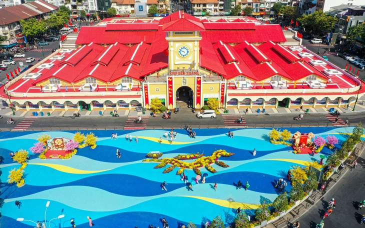 Bí thư Thành ủy Trần Lưu Quang thị sát chợ Bến Thành, hồ Con Rùa  - Ảnh 12.